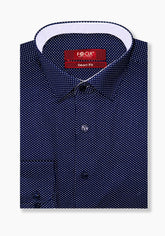 Navy Check Shirt